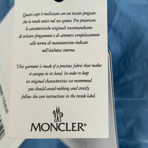 Moncler Wuasse Jacket Windbreaker Full Zip NWT - Picture 10 of 13